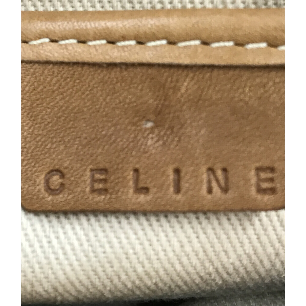 Celine Macadam Canvas Shoulder Bag beige Tan - Picture 4 of 6